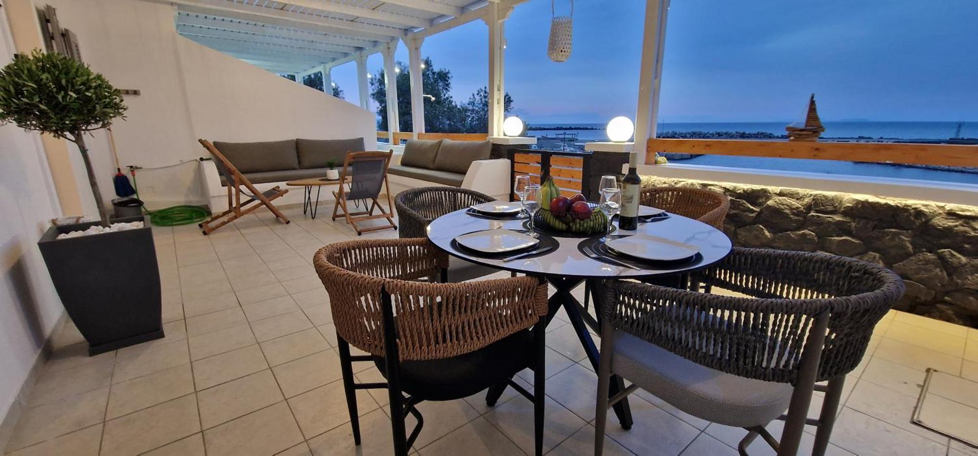 Ferienwohnung Gabriel House Monolithos Exterior foto