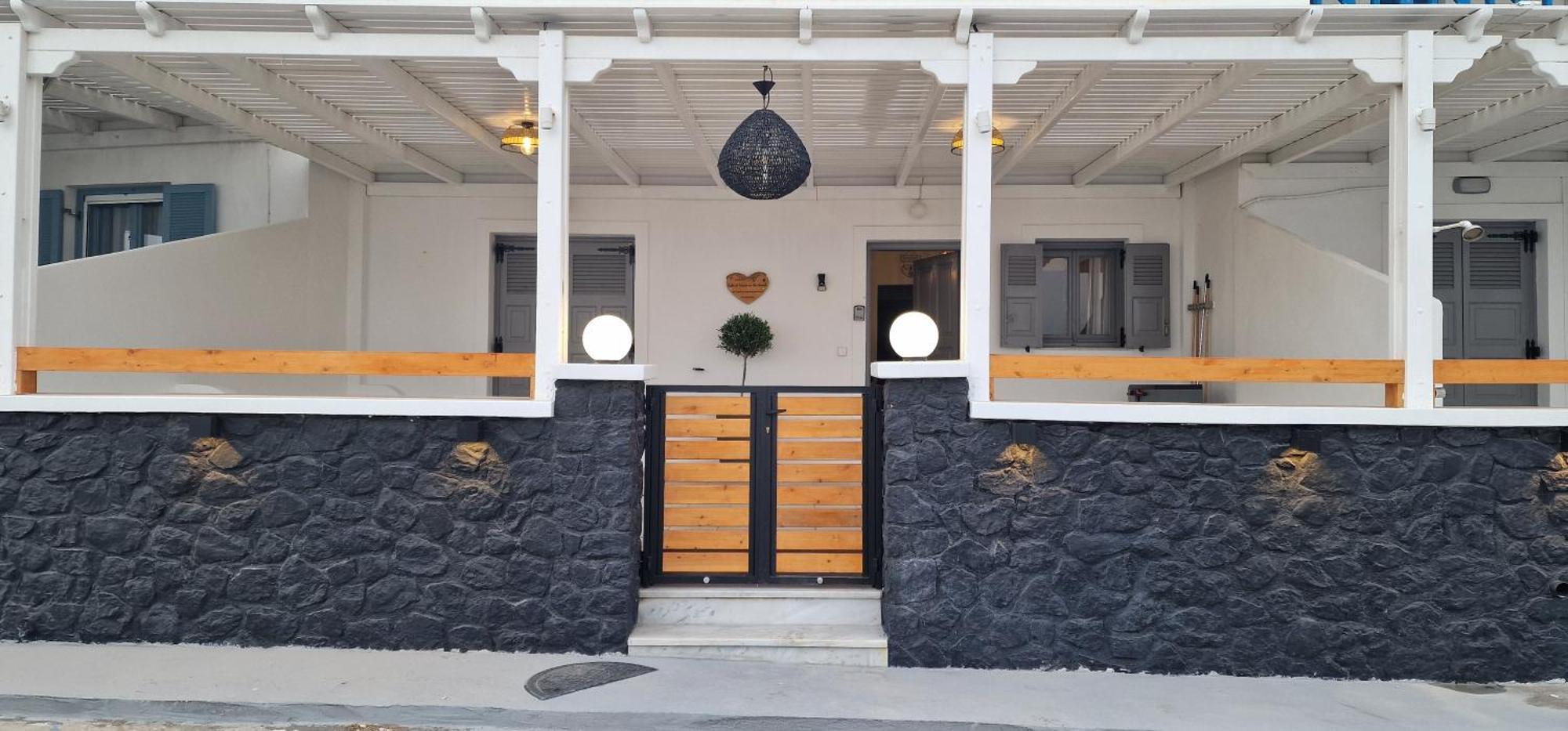 Ferienwohnung Gabriel House Monolithos Exterior foto